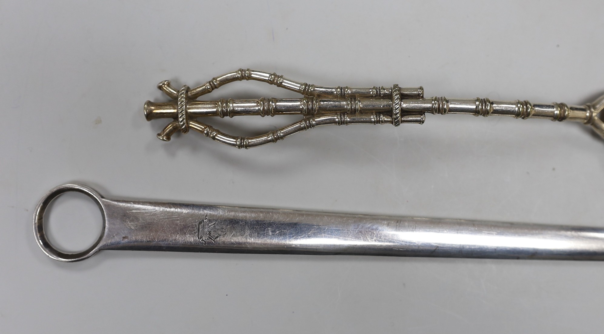 Coronation and Royal ephemera, together with a plated meat skewer and faux bamboo handled fruit spoon